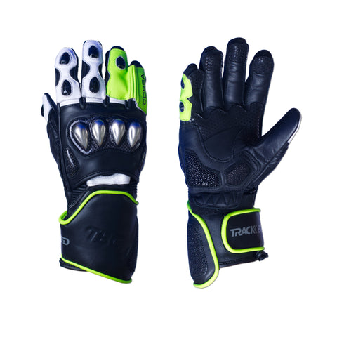 TBG Corsa Racing Gloves - Black/Fluro