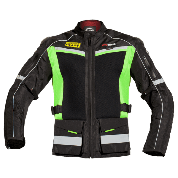 TBG WANDERER - Mesh Riding Jacket Black/Fluro
