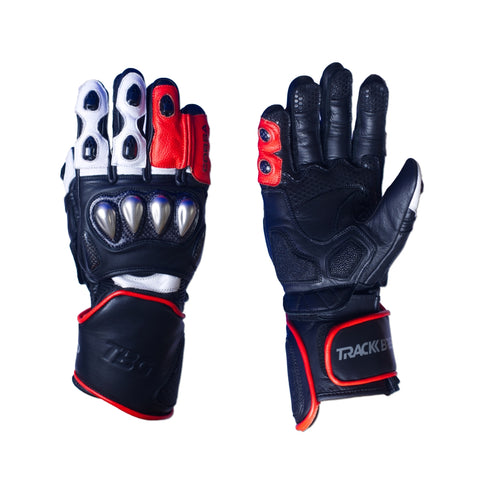 TBG Corsa Racing Gloves - Black/Red