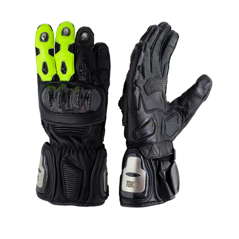 TBG SPORT v2 Riding Gloves - Black/Fluro