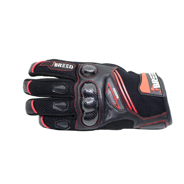 TBG FLAIR Riding Gloves - Fluro Red