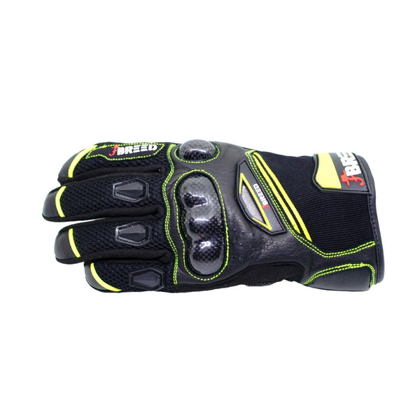 TBG FLAIR Riding Gloves - Fluro Yellow